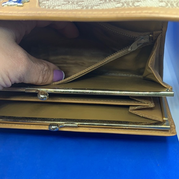 Céline Brown Coated Canvas Macadam Continental Wallet - Picture 9 of 10